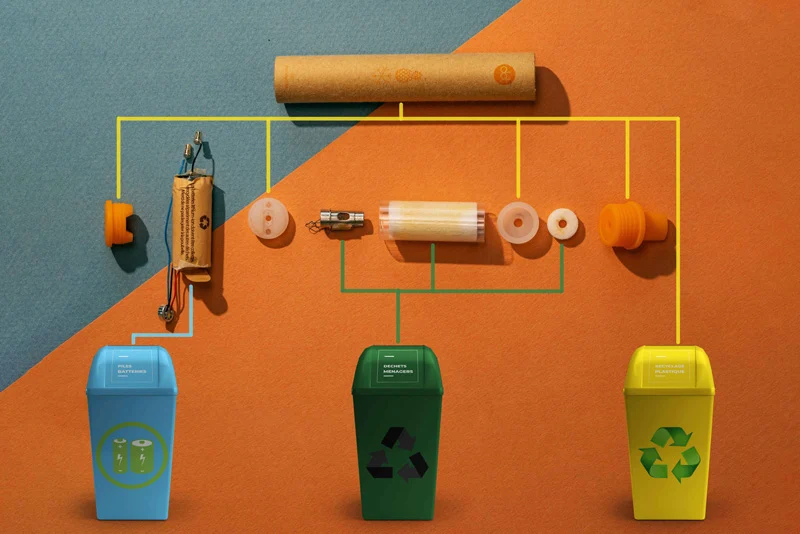 recycling puffs